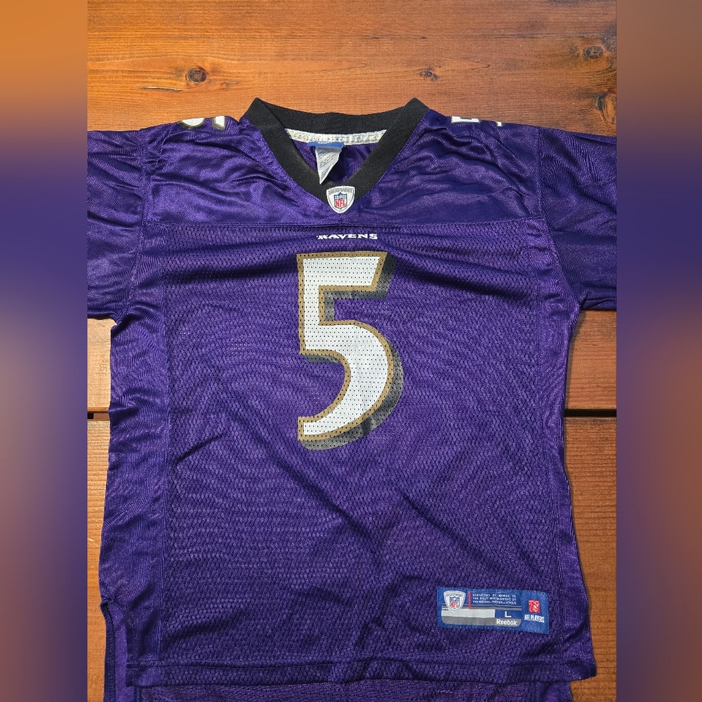 Women's Ravens jersey Flacco #5